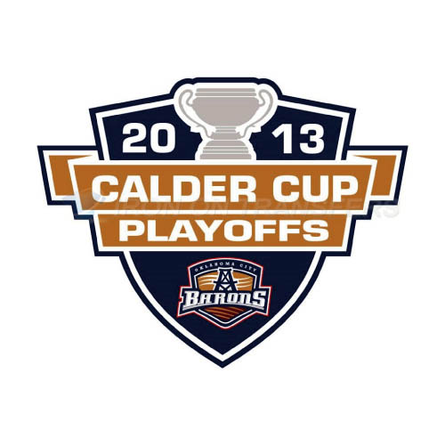 Oklahoma City Barons Iron-on Stickers (Heat Transfers)NO.9094